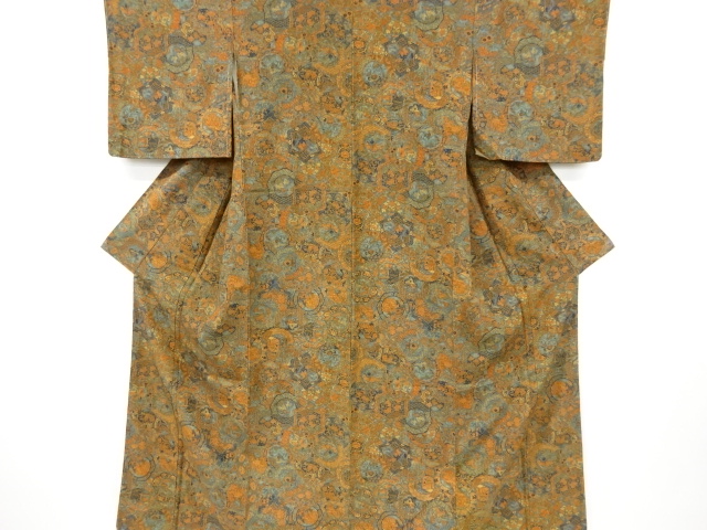 SALE!! JAPANESE KIMONO / KOMON / UNUSED / PEOPLE IN THE PAST