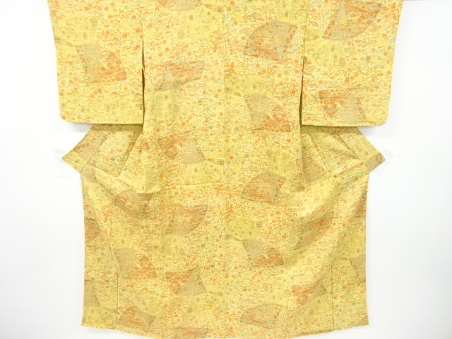 SALE!! JAPANESE KIMONO / KOMON / FLOWER ARABESQUE