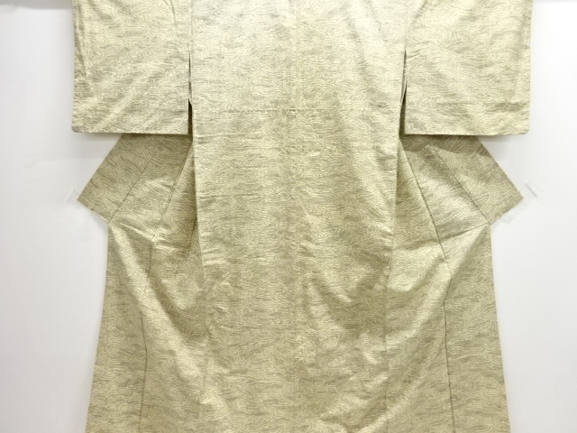 SALE!! JAPANESE KIMONO / ANTIQUE KIMONO / SILK / TSUMUGI / WOVEN CLOUD