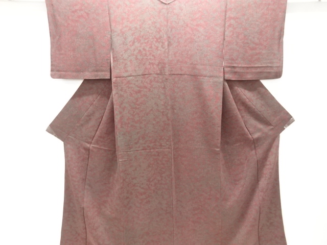 SALE!! JAPANESE KIMONO / KOMON / CHIRIMEN / AUTUMN FLOWERS