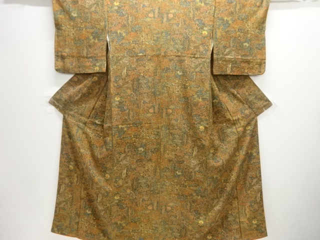 SALE!! JAPANESE KIMONO / KOMON / FLOWER ARABESQUE
