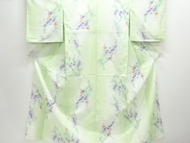 JAPANESE KIMONO / KOMON FOR SUMMER / WEEPING FLOWER