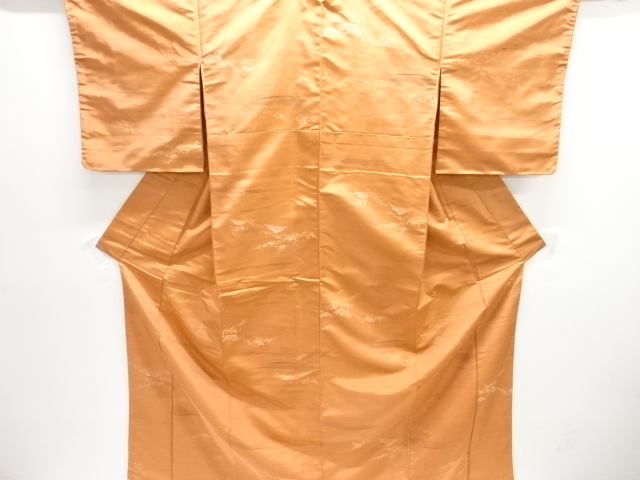 SALE!! JAPANESE KIMONO / SILK / HAND WOVEN / FUSHI TSUMUGI / DISTANT MOUNTAINS