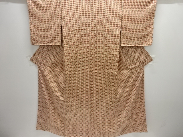SALE!! JAPANESE KIMONO / KOMON / ABSTRACT FLOWER