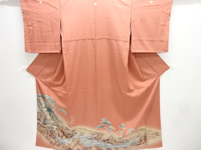 SALE!! JAPANESE KIMONO / TOMESODE / PHEASANT