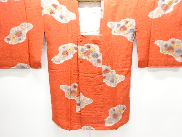 SALE!! JAPANESE MICHIYUKI COAT / UNUSED / SHIBORI / UME