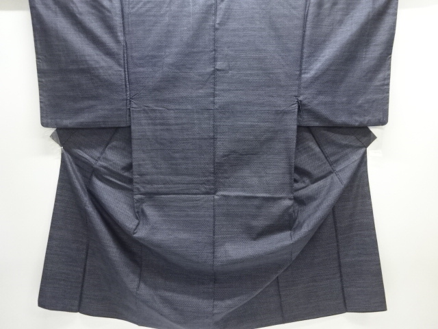 SALE!! JAPANESE KIMONO / ANTIQUE MENS KIMONO ENSEMBLE / DORO OSHIMA TSUMUGI