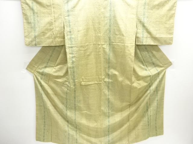 SALE!! JAPANESE KIMONO / TSUMUGI / WOVEN ASANOHA