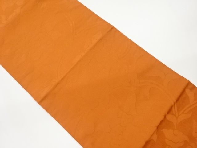 SALE!! JAPANESE FUKURO OBI / WOVEN FLOWER ARABESQUE