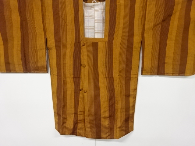 SALE!! JAPANESE MICHIYUKI COAT / UNUSED TSUMUGI 