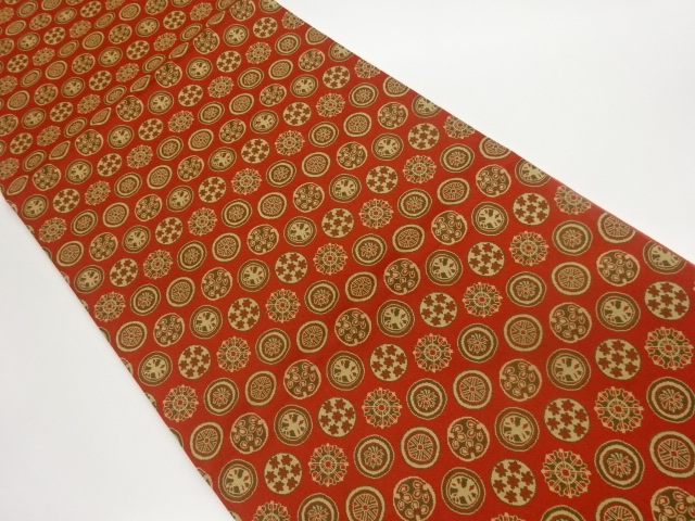 JAPANESE FUKURO OBI / WOVEN FLOWER