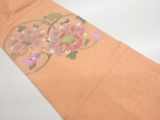 SALE!! JAPANESE NAGOYA OBI / EMBROIDERY / FLOWER ARABESQUE