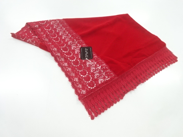 SALE!! JAPANESE SHAWL / VELVET / LACE / FLOWER