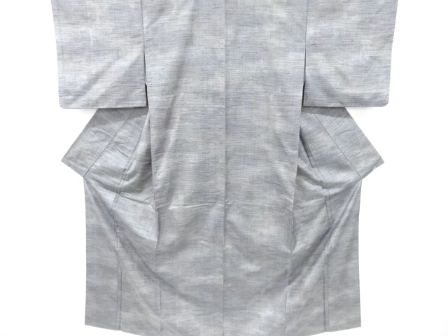 SALE!! JAPANESE KIMONO / TSUMUGI / WOVEN ABSTRACT STRIPE
