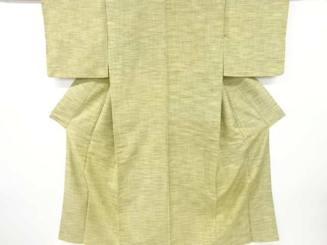 SALE!! JAPANESE KIMONO / ANTIQUE KIMONO / SILK / HAND WOVEN TSUMUGI / STRIPE