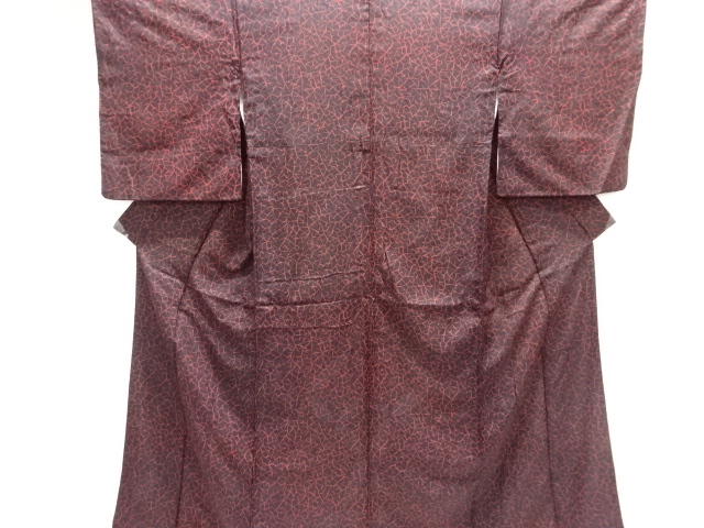 SALE!! JAPANESE KIMONO / TAISHO ROMAN STYLE / CRACKED ICE PATTERN