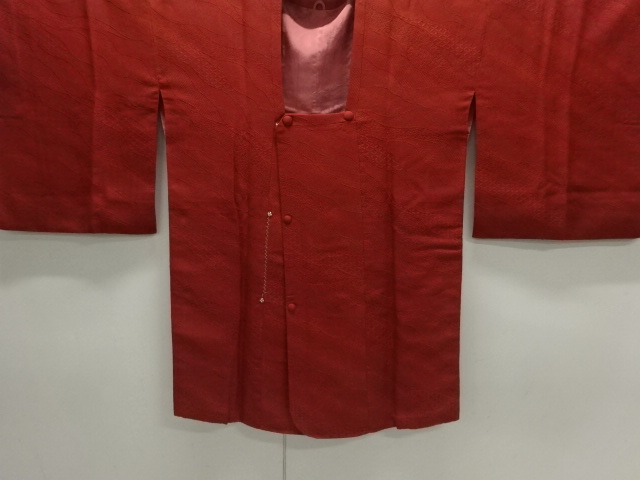 SALE!! JAPANESE KIMONO / MICHIYUKI COAT / SILK / WOVEN MICHINAGADORI & CLASSICAL PATTERN