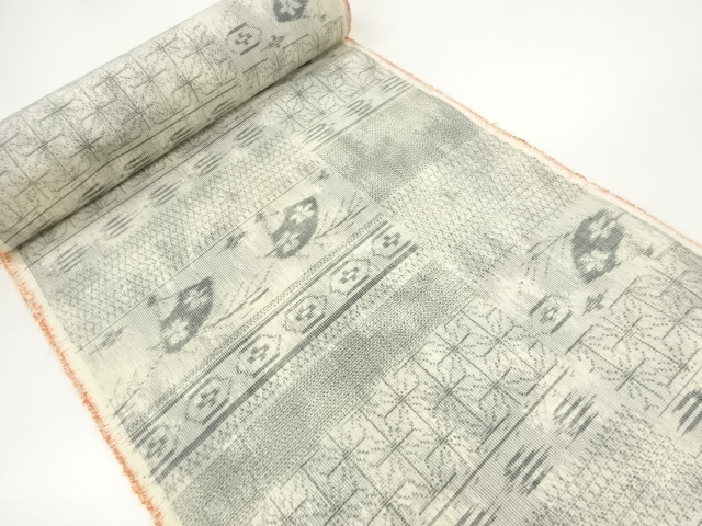 SALE!! JAPANESE KIMONO / ANTIQUE BOLT FOR KIMONO / SILK / TSUMUGI