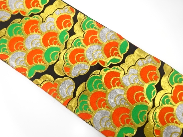 SALE!! JAPANESE KIMONO / OBI FOR KIDS / WOVEN CLOUDS & SEIGAIHA
