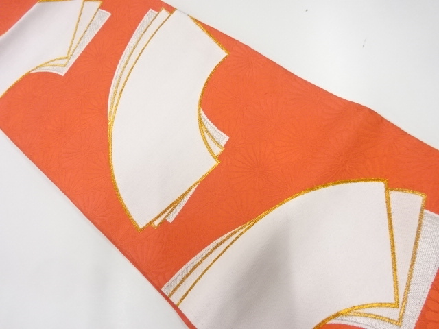 SALE!! JAPANESE KIMONO / VINTAGE FUKURO OBI / WOVEN PINE