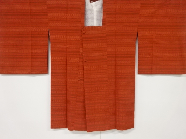 SALE!! JAPANESE MICHIYUKI COAT / MATELASSE / WOVEN STRIPE